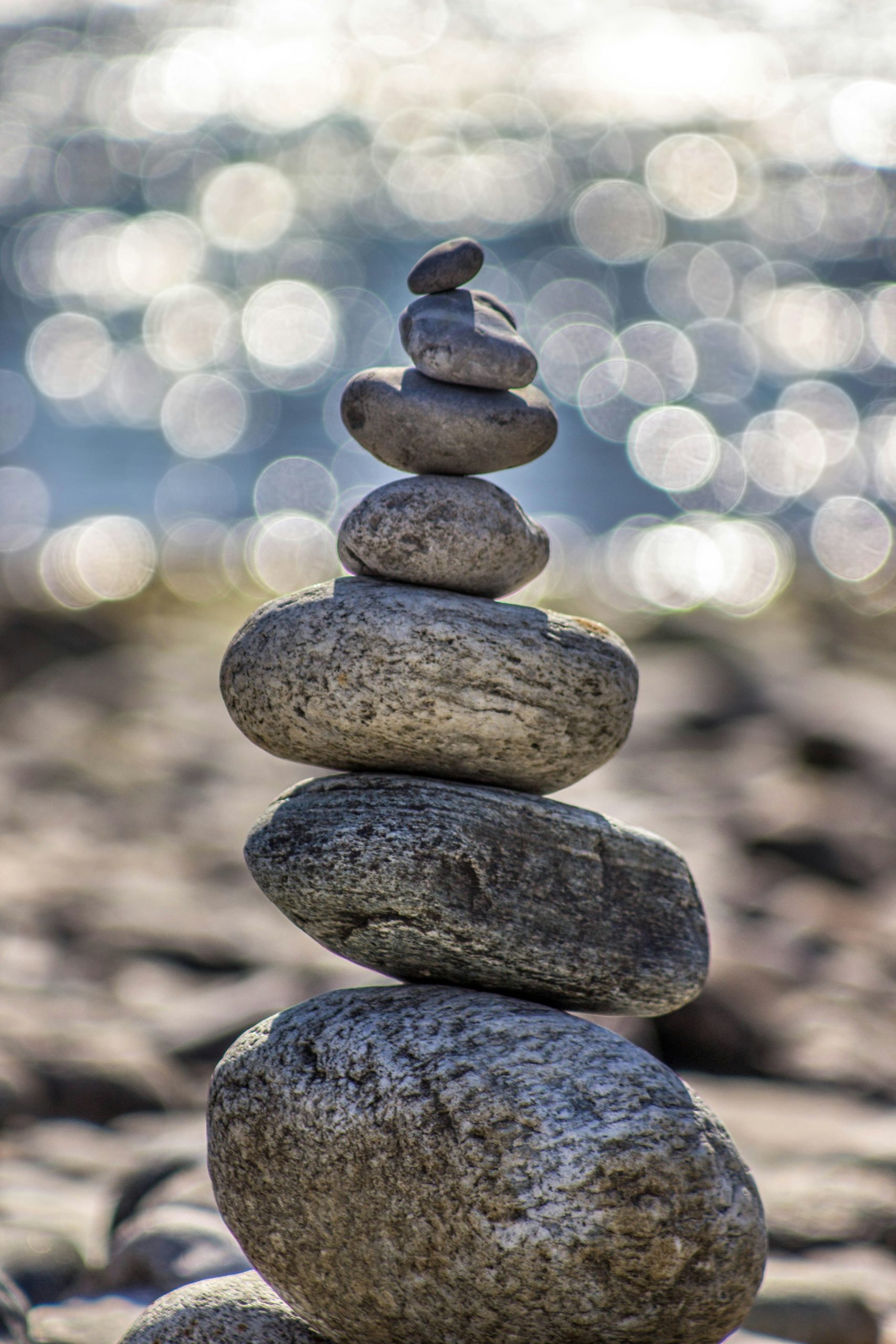 Stones stacked on top of eachother